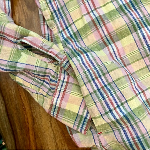 Linen-Cotton Shirtdress - Picture 7 of 13